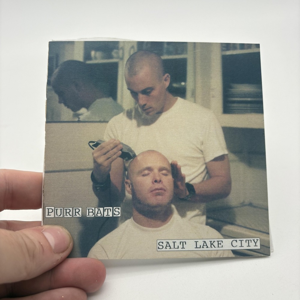 Purr Bats CD Salt Lake City Album Pur City Beige Cardboard Sleeve‎ Music